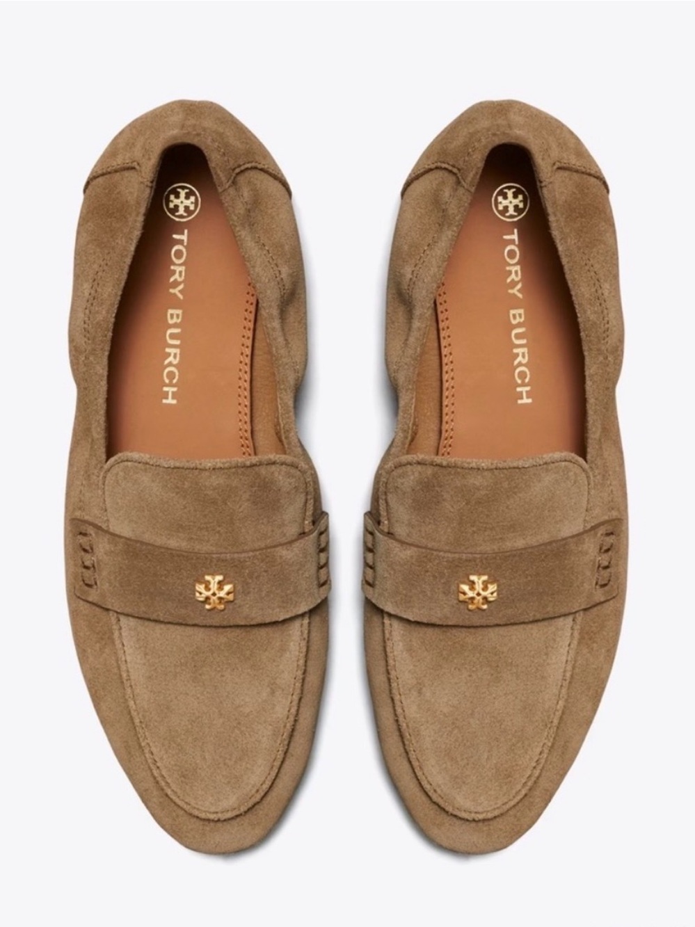 Tory Burch Ladies River Rock Suede Loafers